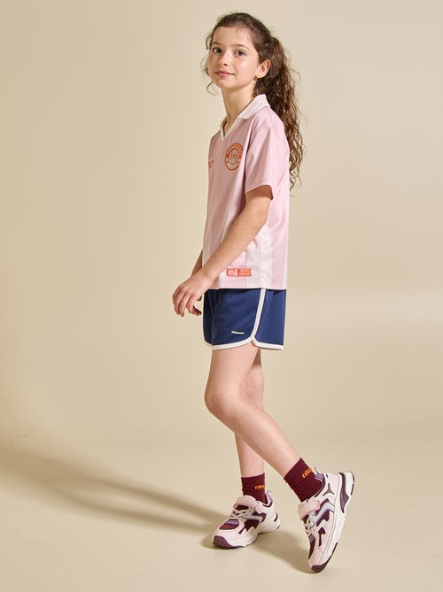 Sports shorts with contrast stripes - (ekstract) - Kiabi