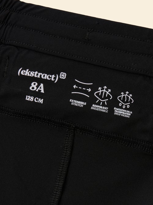 Sports shorts with zipped back pocket - (ekstract) - Kiabi Sports shorts with zipped back pocket - (ekstract) - Kiabi