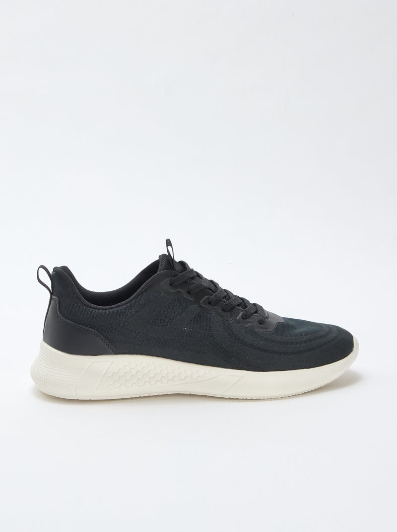 Sports Sneakers Black - Kiabi