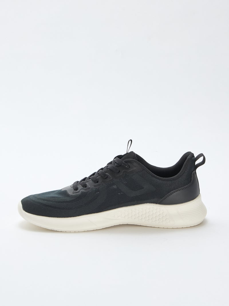 Sports Sneakers Black - Kiabi