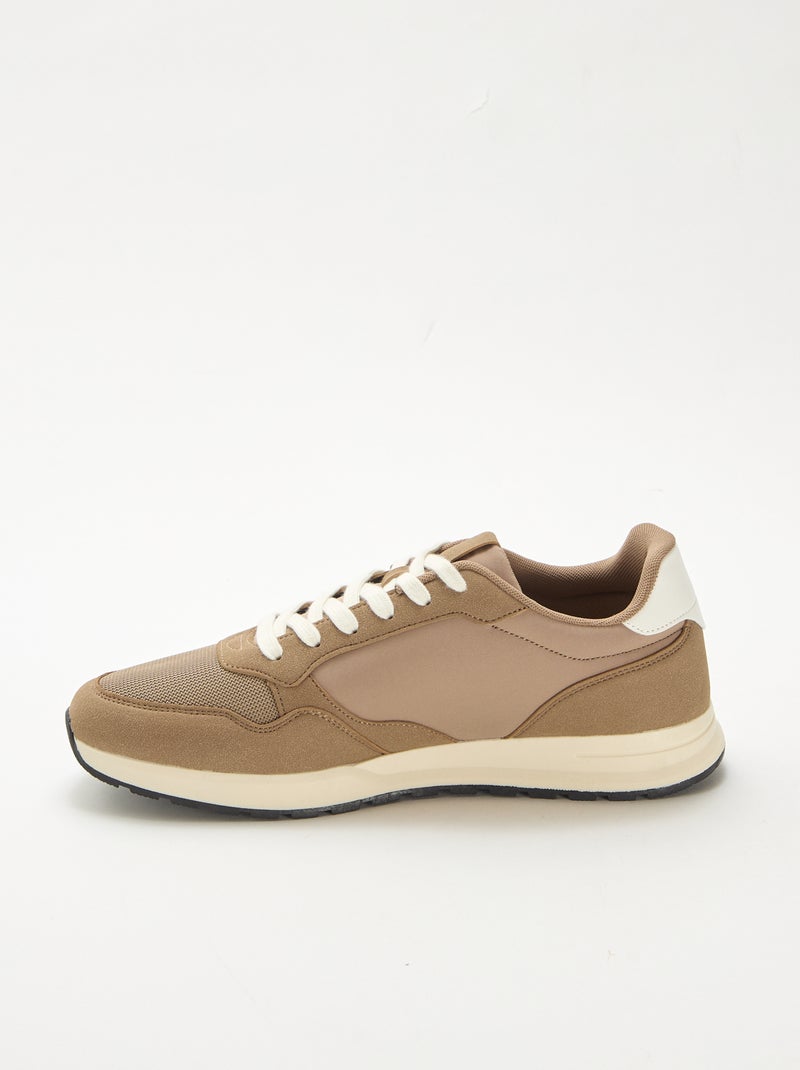 Stadt-Sneaker Braun - Kiabi