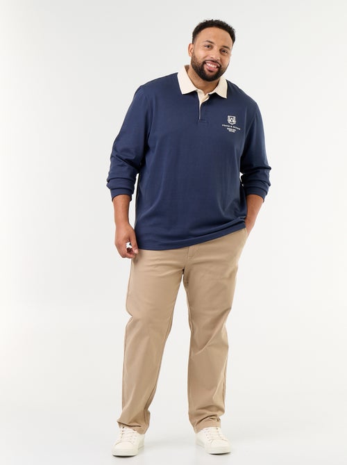 Standard Fit Plain Chino - Kiabi