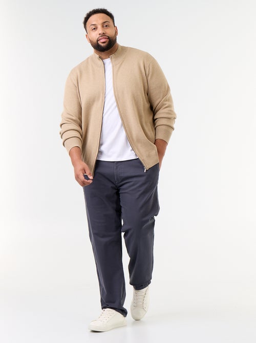 Standard Fit Plain Chino - Kiabi