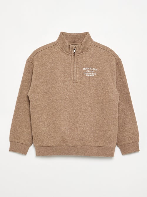 Stehkragen-Sweatshirt - Kiabi