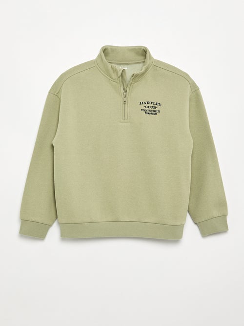 Stehkragen-Sweatshirt - Kiabi