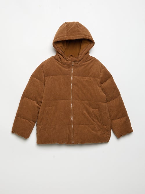 Steppjacke aus Cord - Kiabi