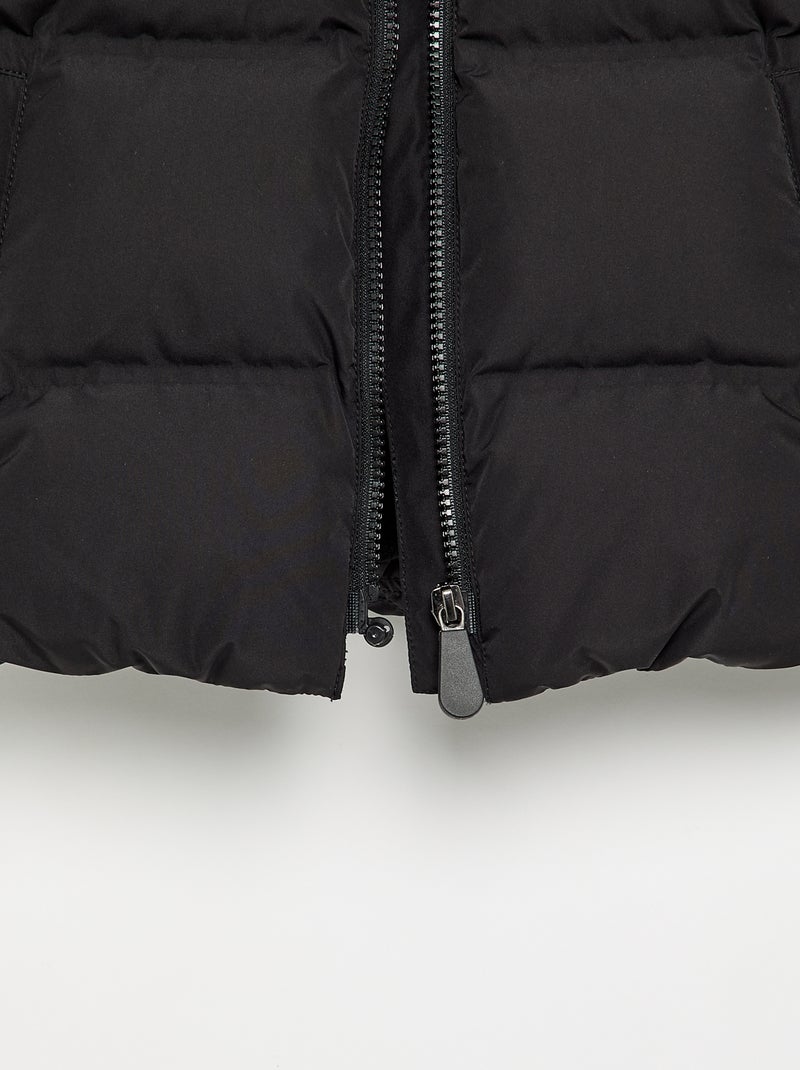 Steppjacke – Einfach anzuziehen-Kollektion Schwarz - Kiabi