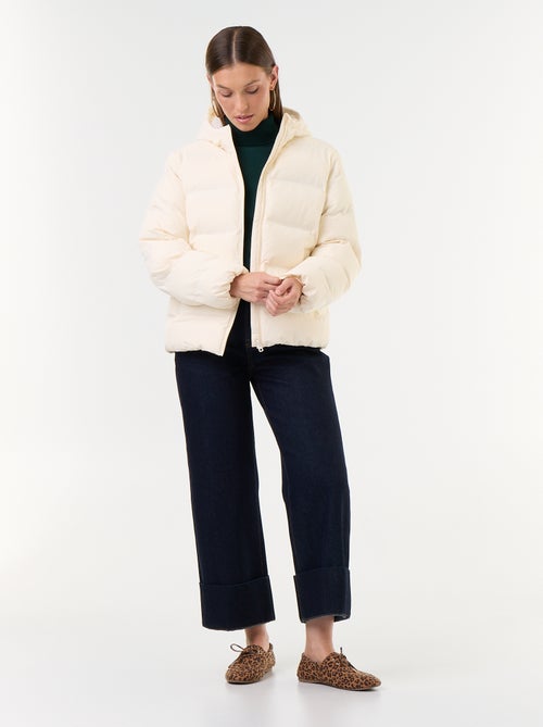 Steppjacke mit Kapuze - Kiabi