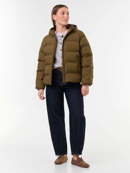 Steppjacke mit Kapuze - Kiabi