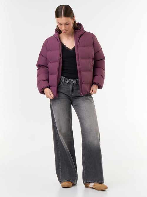 Steppjacke mit Kapuze - Kiabi