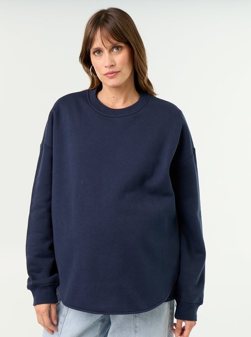 Still-Sweatshirt mit Wickelöffnung - Kiabi