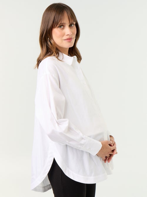 Stillbluse mit Seitenschlitz - Kiabi