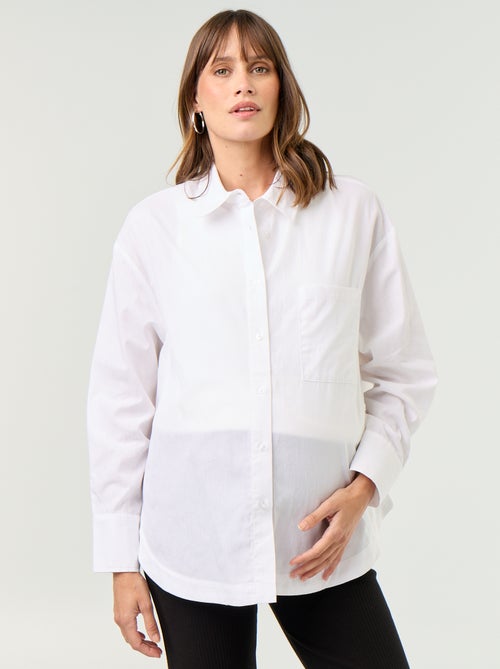 Stillbluse mit Seitenschlitz - Kiabi