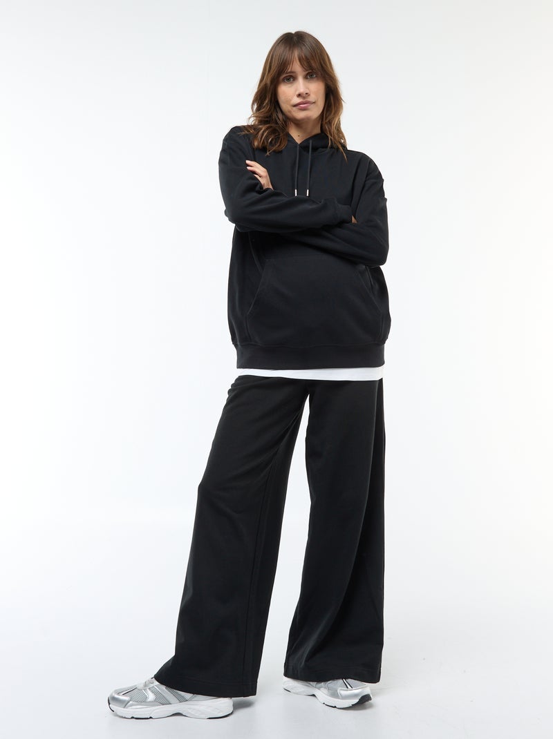 Stillhoodie Schwarz - Kiabi