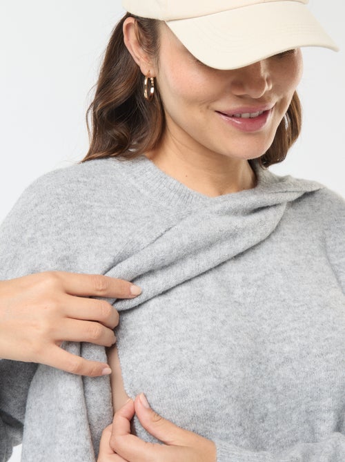 Stillpullover aus weichem Strick - Kiabi