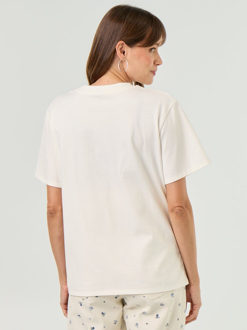 Stillshirt Ecru - Kiabi