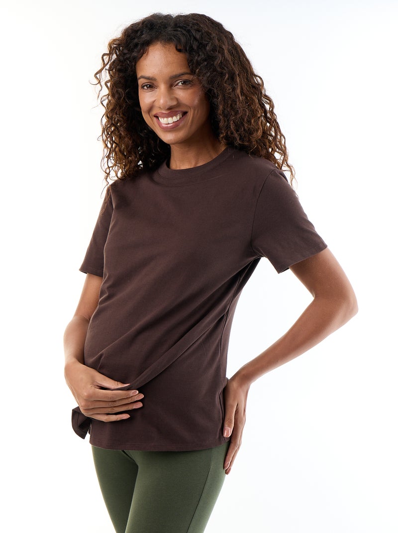 Stillshirt Marron - Kiabi