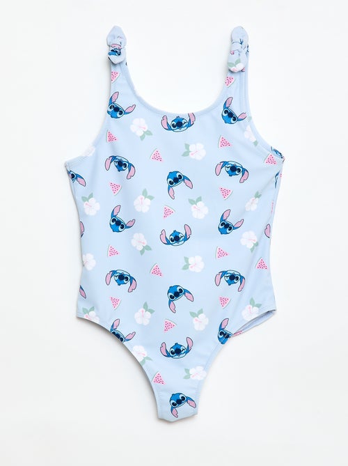 "Stitch & Angel" Disney Printed One-Piece Swimsuit - Kiabi