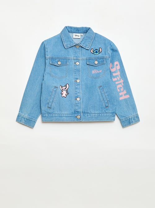 \'Stitch\' button-up denim jacket - Kiabi
