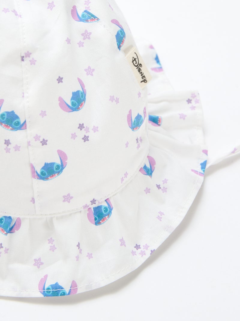 "Stitch" "Disney" Bucket Hat with Tie Straps Blue - Kiabi