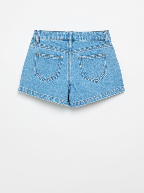 "Stitch" "Disney" Denim Shorts - Kiabi