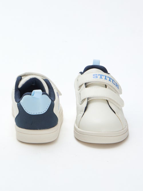 "Stitch" "Disney" Hook-and-Loop Sneakers - Kiabi