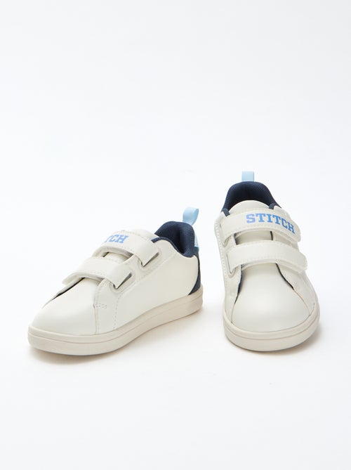 "Stitch" "Disney" Hook-and-Loop Sneakers - Kiabi