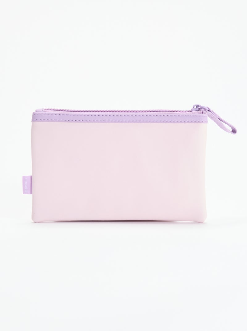 "Stitch" "Disney" Pencil Case Pink - Kiabi