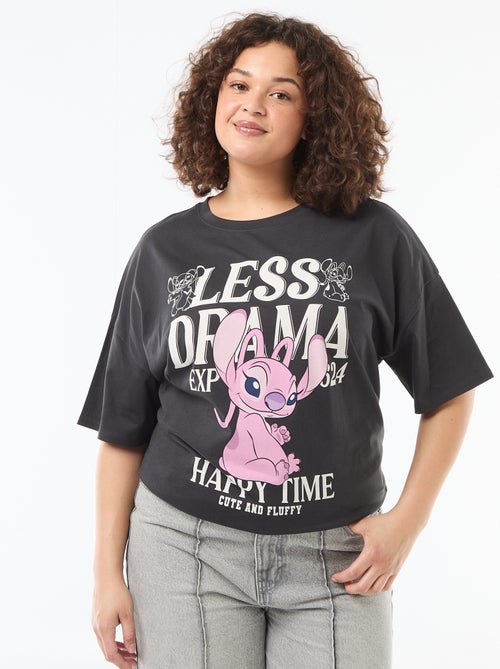 "Stitch" "Disney" Short Sleeve T-shirt - Kiabi