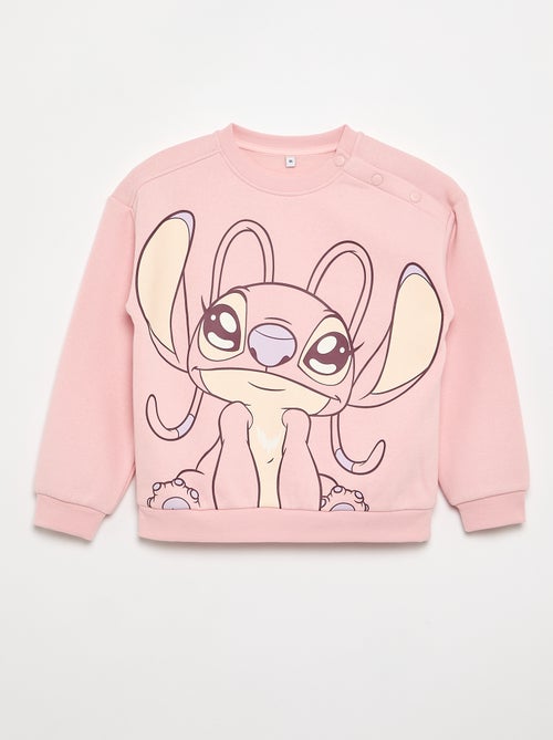 "Stitch" Fleece Sweatshirt - Easy-Wear Collection - Kiabi