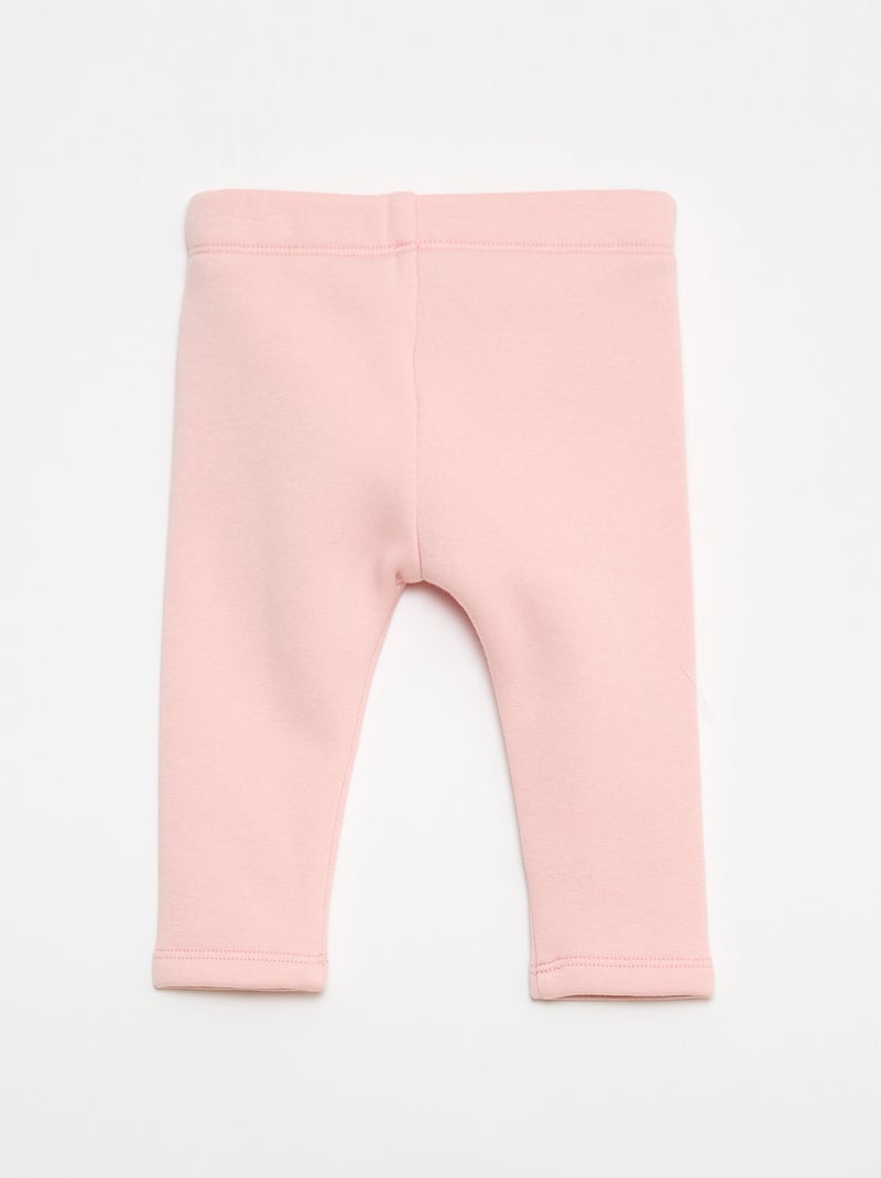 "Stitch" Fleece Trousers Pink - Kiabi