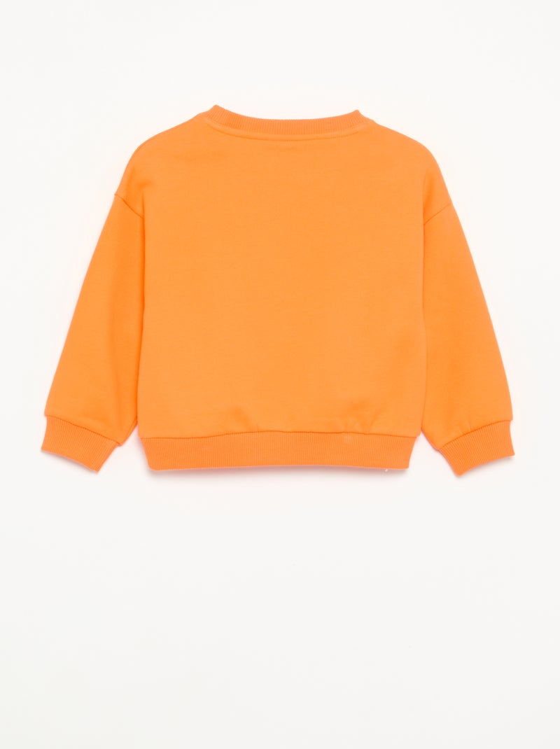 'Stitch' 'Halloween' 'Disney' Sweatshirt Orange - Kiabi