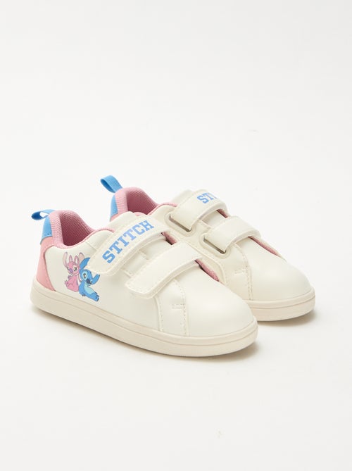"Stitch" Hook-and-Loop Sneakers - Kiabi