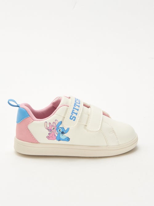 "Stitch" Hook-and-Loop Sneakers - Kiabi