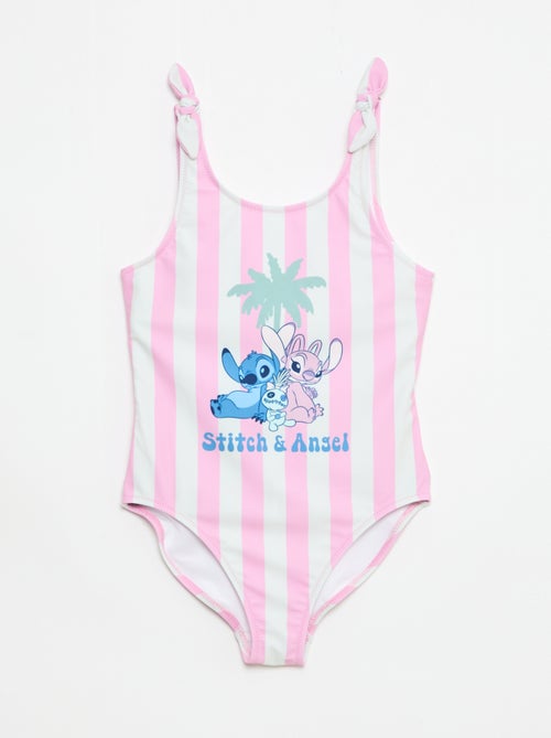 "Stitch" Print "Disney" One-Piece Swimsuit - Kiabi