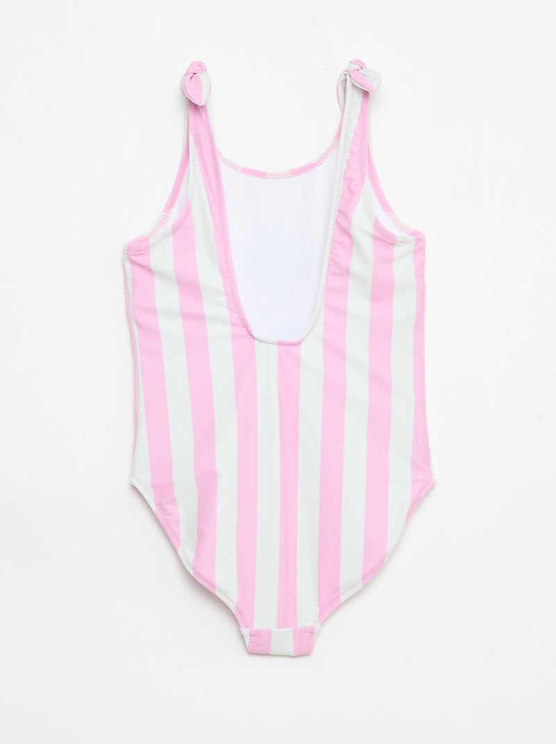 "Stitch" Print "Disney" One-Piece Swimsuit Pink - Kiabi