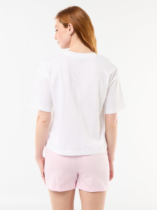 "Stitch" Print Short Pajamas - 2 Pieces - Kiabi