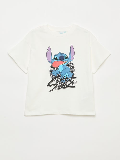 "Stitch" Printed T-shirt - Kiabi