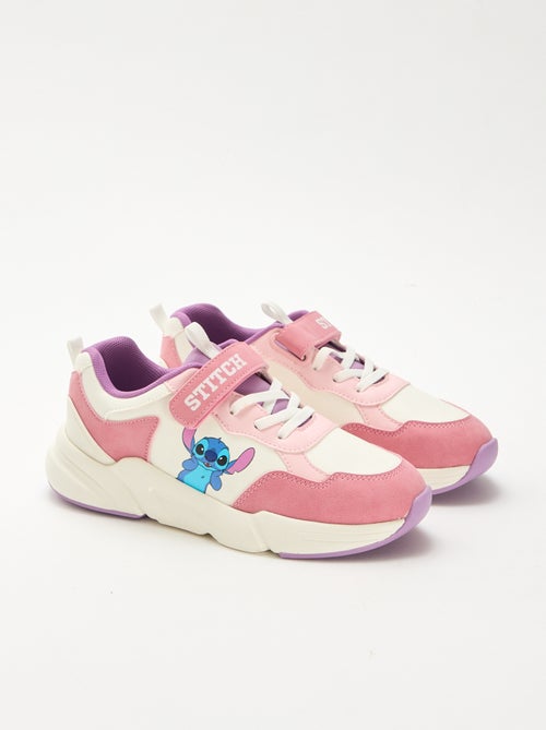 'Stitch' Running Style Sneakers - Kiabi