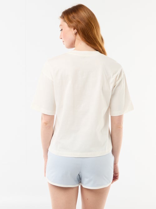 Stitch Short Pajamas - 2-Piece Set - Kiabi