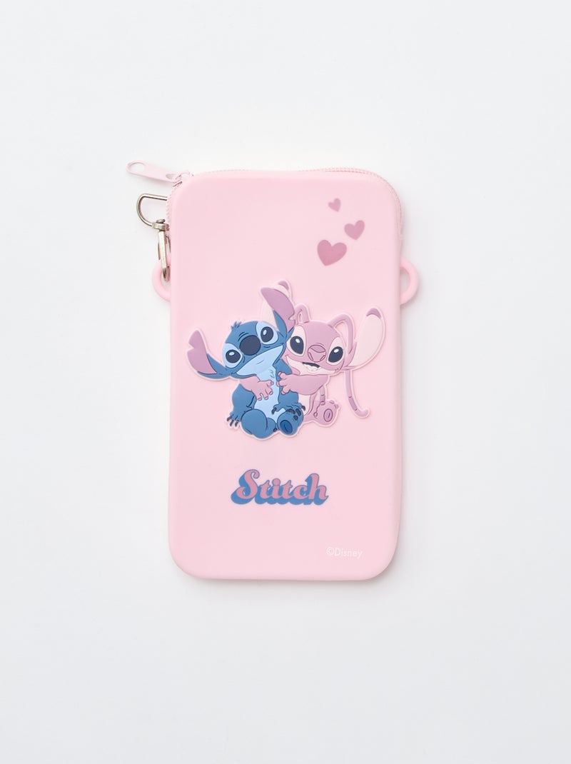 "Stitch" Shoulder Bag Pink - Kiabi