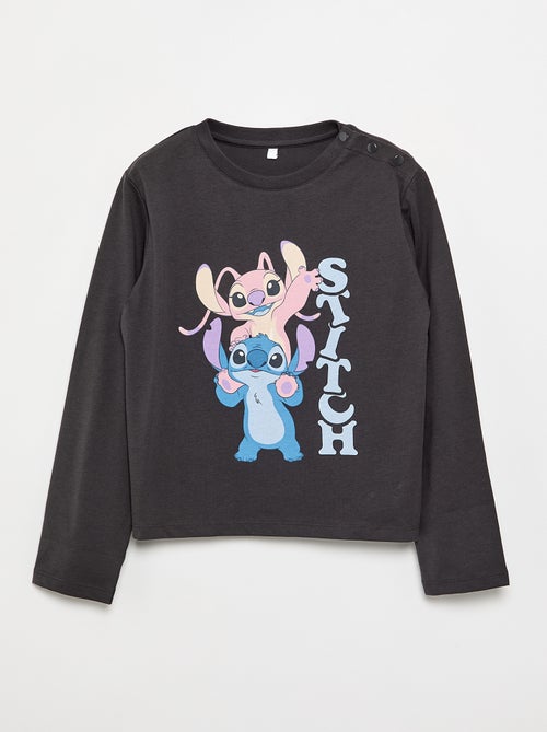 "Stitch" T-shirt - Easy-to-wear collection - Kiabi