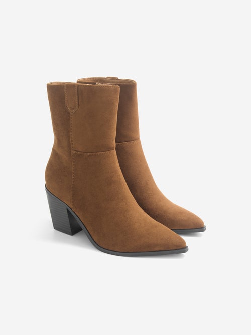 Stivali stile texano con tacco - Kiabi