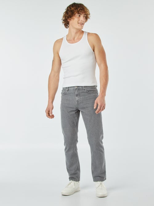 Straight 5-pocket jeans - L30 - Kiabi