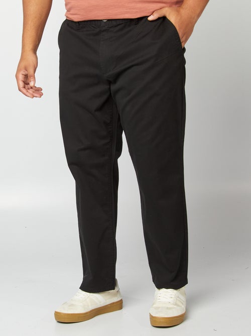 Straight Chino Pants - L30 - Kiabi Straight Chino Pants - L30 - Kiabi