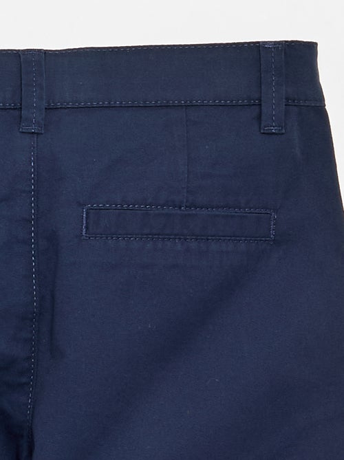Straight cotton trousers - Kiabi