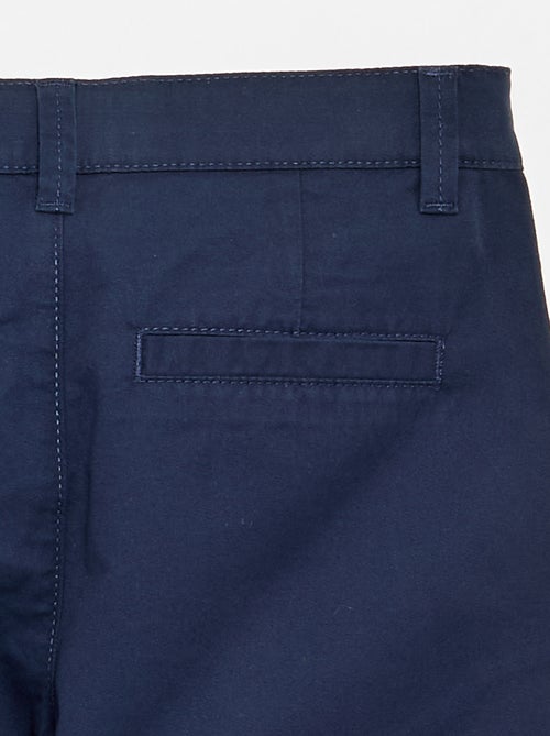 Straight cotton trousers - Kiabi