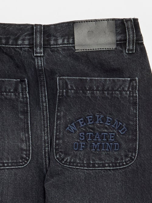 Straight-Cut 5-Pocket Denim - Kiabi