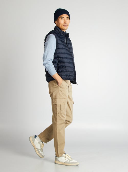 Straight-cut multi-pocket trousers - Kiabi