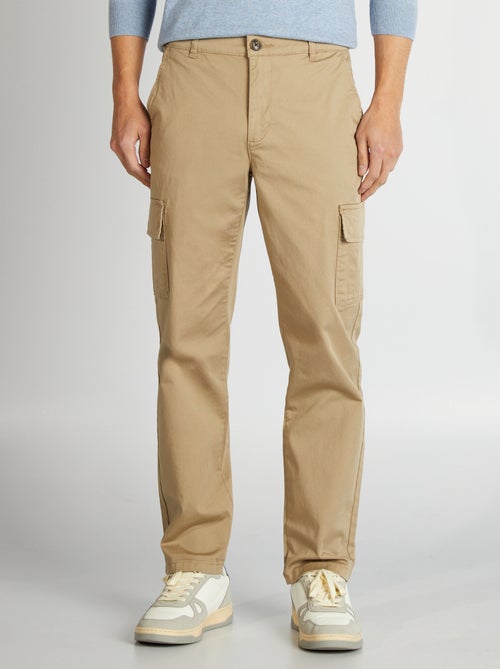Straight-cut multi-pocket trousers - Kiabi